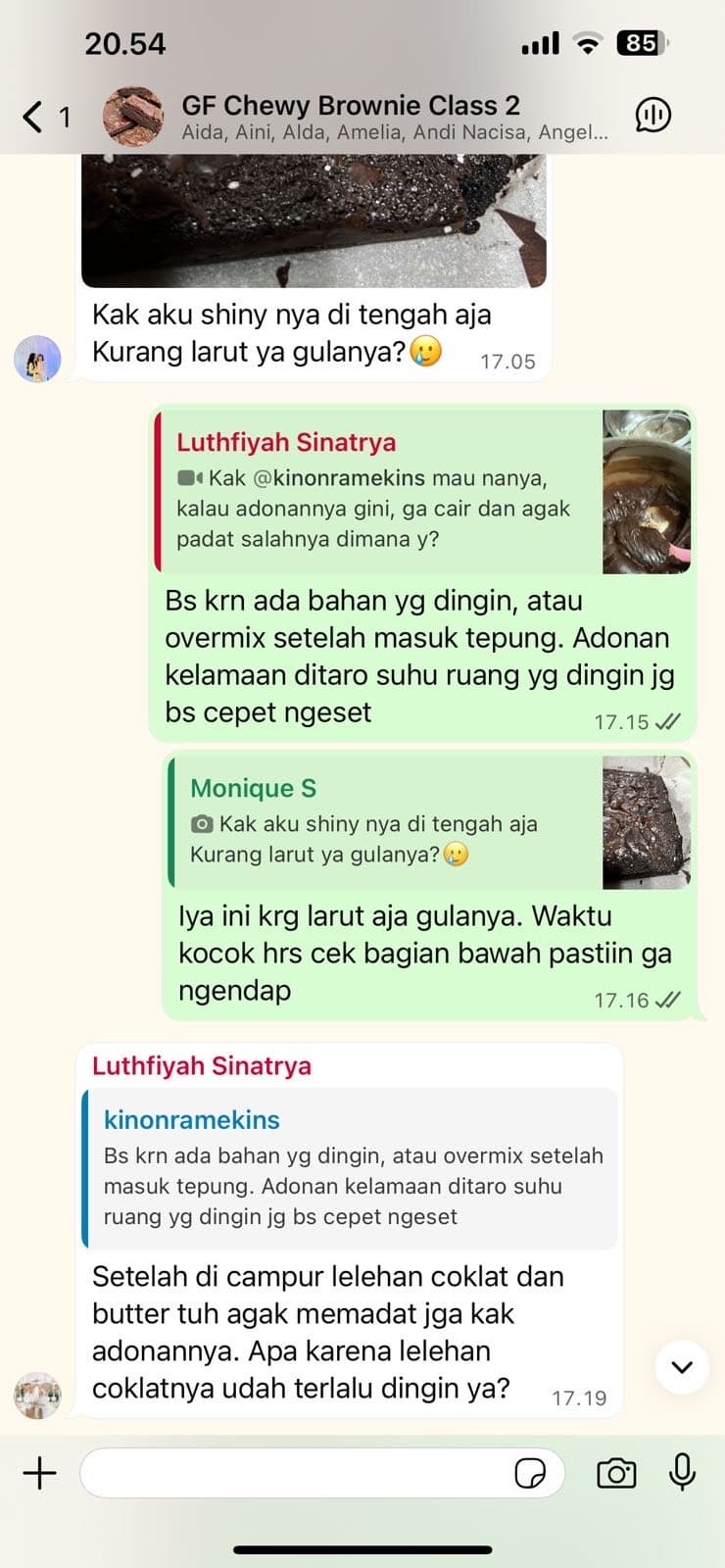 Konsultasi via Group Whatsapp! screenshot 2