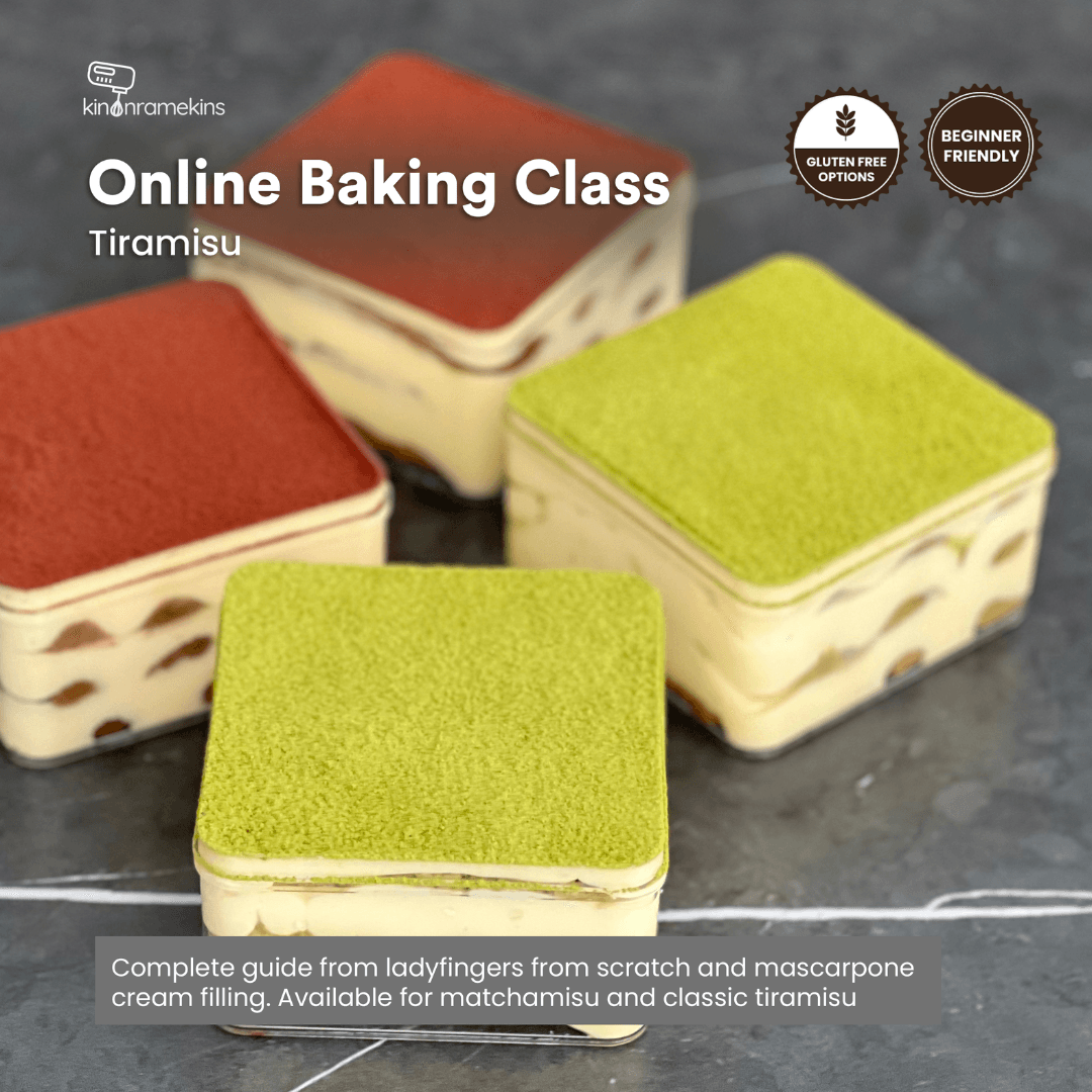 Classic Tiramisu & Matchamisu